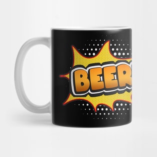 Beer Comic Style Mug